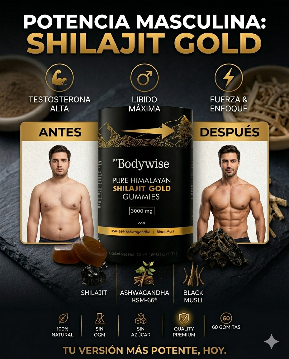 Gomitas de Shilajit Gold Premium puro del Himalaya 2x1 OFERTA LIMITADA!